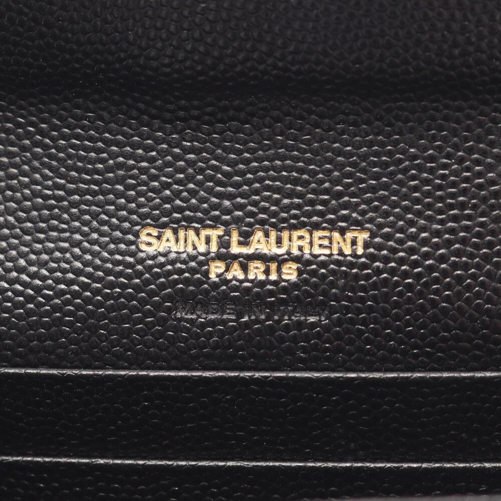 Saint Laurent Black Monogram Envelope Wallet - Picture 4 of 4